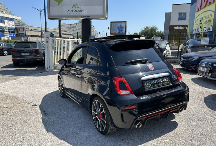 ABARTH 500 1.4 Turbo T-Jet 595 Turismo 165 Ch E6D full * TOIT OUVRANT * GPS * RADAR AR *