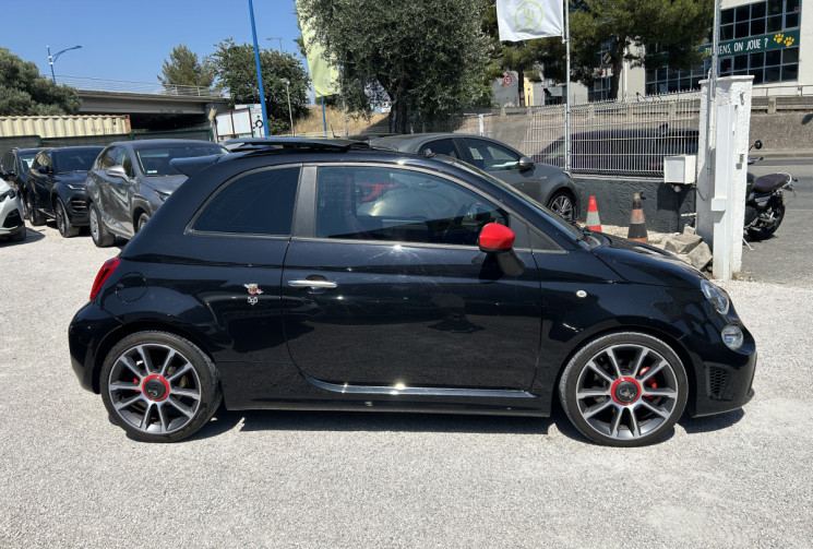 ABARTH 500 1.4 Turbo T-Jet 595 Turismo 165 Ch E6D full * TOIT OUVRANT * GPS * RADAR AR *