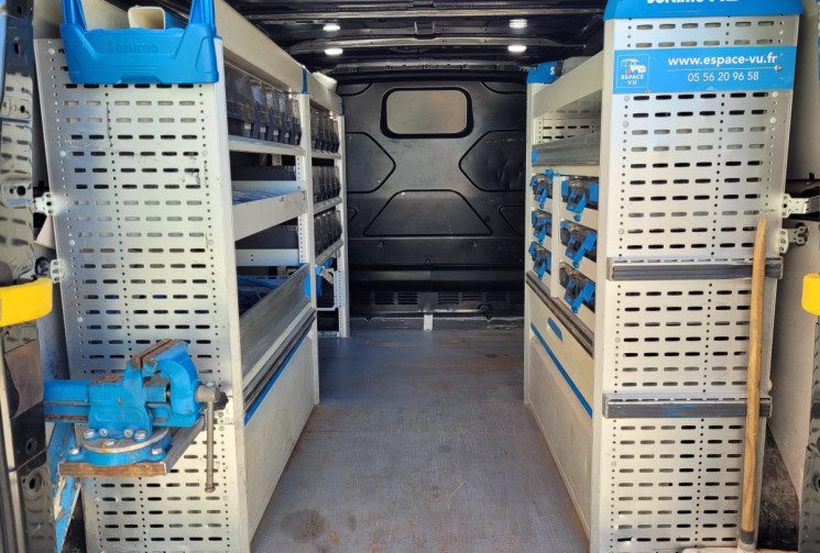 FORD TRANSIT CUSTOM FOURGON 280 L1H1 2.0 ECOBLUE 130 LIMITED Prix TTC