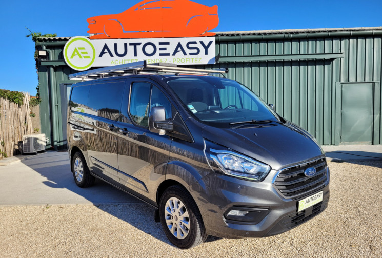 FORD TRANSIT CUSTOM FOURGON 280 L1H1 2.0 ECOBLUE 130 LIMITED Prix TTC