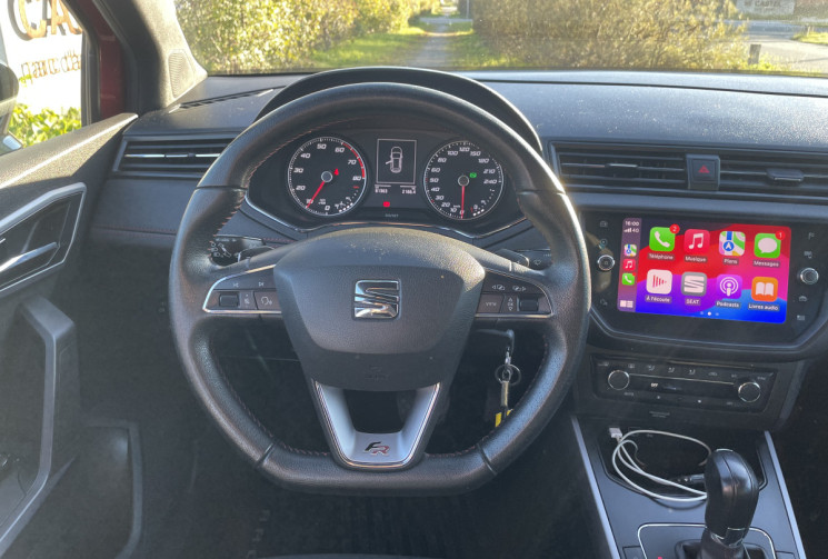 SEAT ARONA FR 115CV 1.0 EcoTSI DSG7 S&S * Carplay * Caméra * Angles Morts *  Très Bon Etat