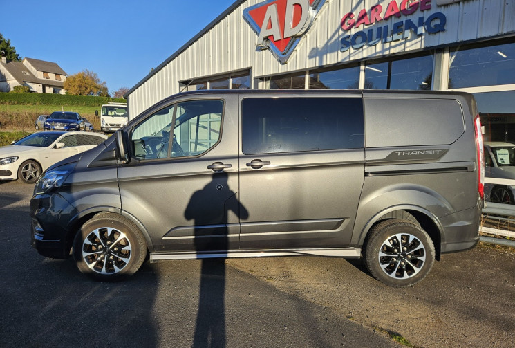 Ford TRANSIT CUSTOM FG CUSTOM FG SPORT 2.0 TDCI 170 CABINE APPROFONDIE BVA