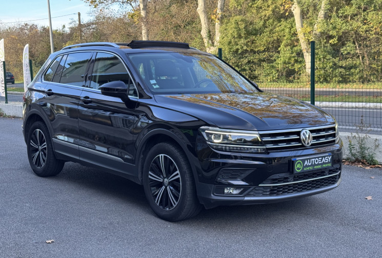 VOLKSWAGEN TIGUAN Carat 2.0 TDi 150 ch DSG7 / Toit pano Ouvrant / Entretien à jour / Garantie 6 mois