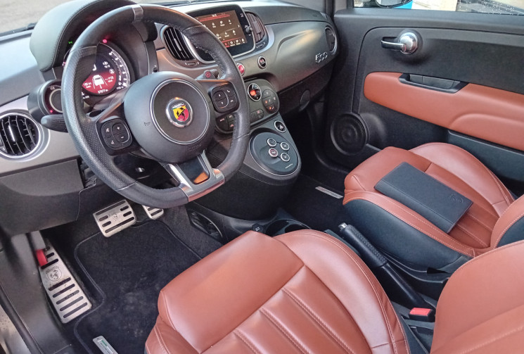 ABARTH 500 1.4 Turbo T-Jet 165ch 595 Turismo MY19 BVA - Toit ouvrant - GPS -