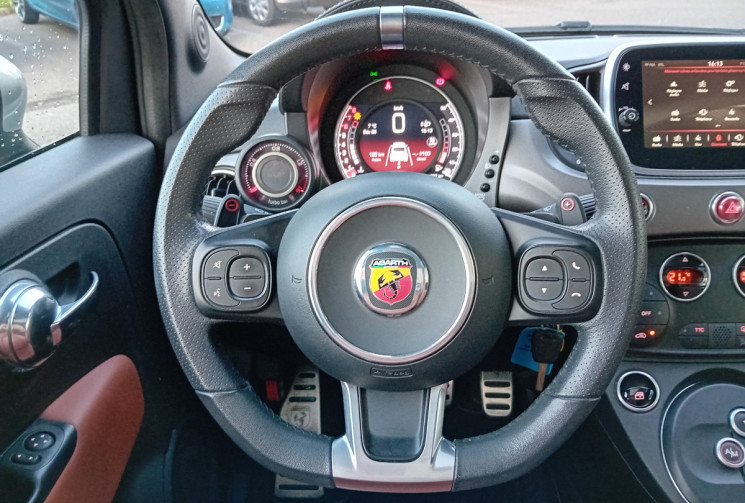 ABARTH 500 1.4 Turbo T-Jet 165ch 595 Turismo MY19 BVA - Toit ouvrant - GPS -