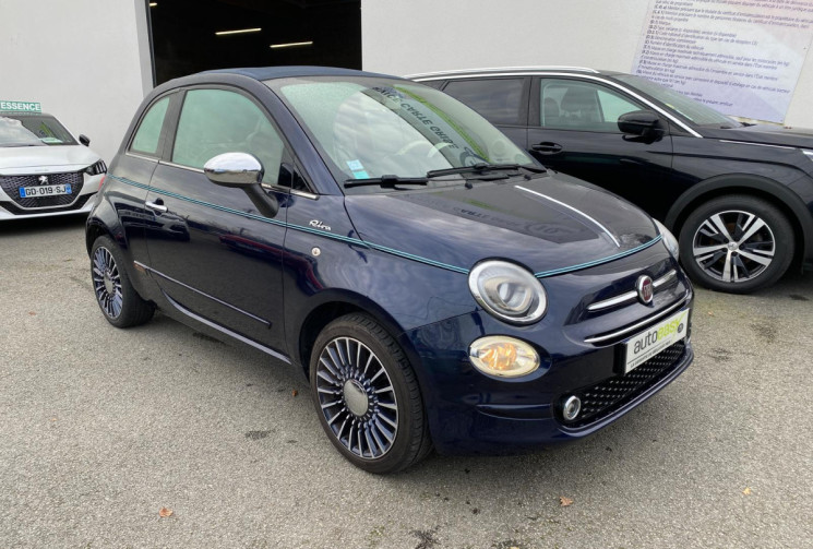 FIAT 500C C Phase 3 1.2 MPi  69 CV RIVA CUIR 