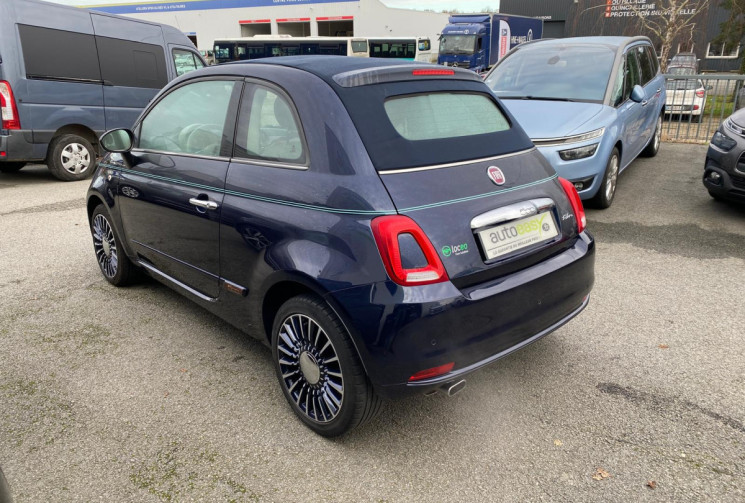 FIAT 500C C Phase 3 1.2 MPi  69 CV RIVA CUIR 