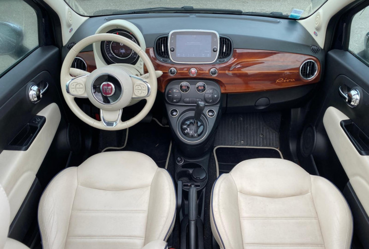 FIAT 500C C Phase 3 1.2 MPi  69 CV RIVA CUIR 