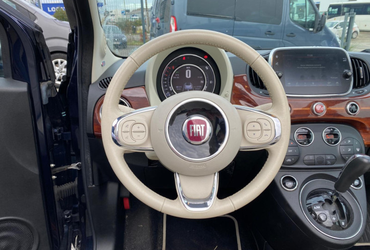 FIAT 500C C Phase 3 1.2 MPi  69 CV RIVA CUIR 