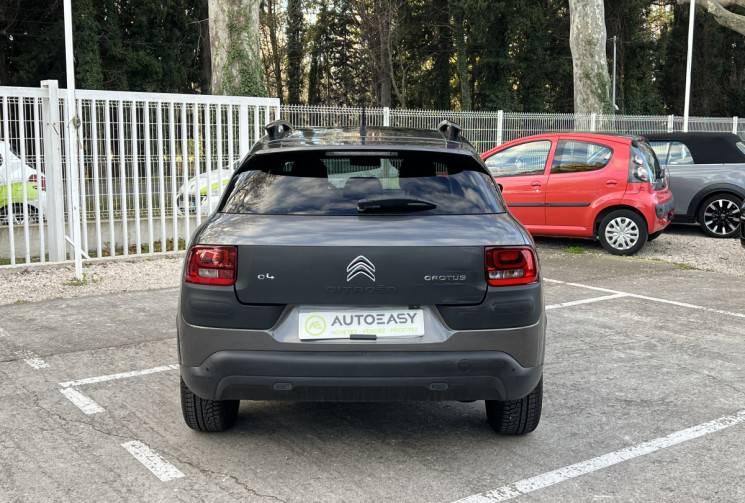 CITROEN C4 CACTUS 1.6 BlueHDi 100 Shine ETG6 / Toit Pano / Caméra / Distri OK / Sièges Chauffants