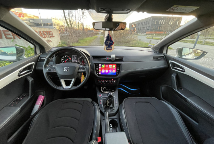 SEAT IBIZA Xcellence 1.0 EcoTSI 95cv * Caméra * Carplay * Alcantara * Keyless * Régul Adaptatif