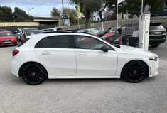 MERCEDES CLASSE A IV 180 D AMG LINE 7G-DCT * ENTRETIEN MERCEDES * TOIT OUVRANT * CUIR BLANC / NOIR