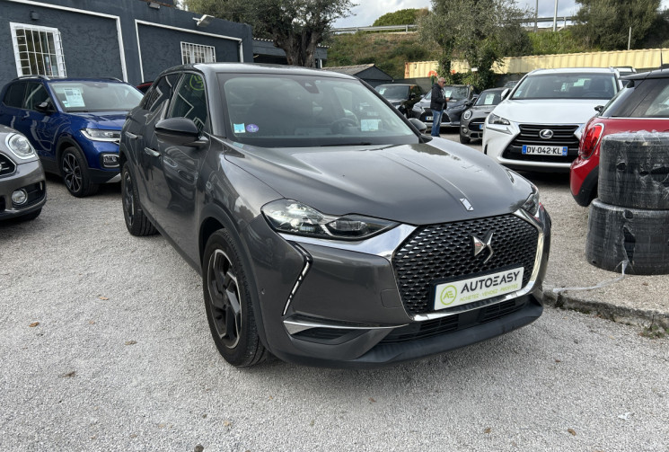 DS DS 3 CROSSBACK PureTech 130 Ch Grand Chic EAT8 * CAMERA DE RECUL * AFFICHAGE TETE HAUTE * GPS