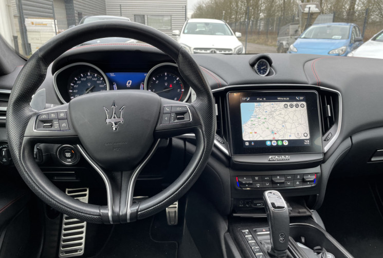 Maserati GHIBLI 3.0 V6 275 ch Diesel GranSport BVA/Full Options/Apple CarPlay/TO/38000 km