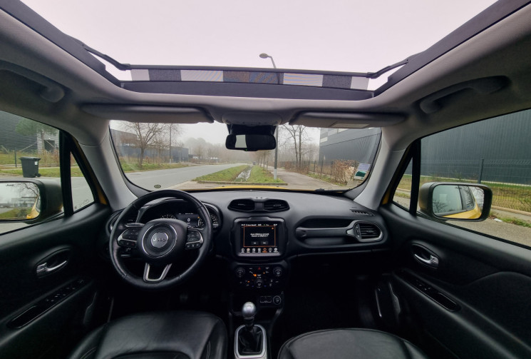 JEEP RENEGADE LIMITED 1.0 GSE 120 cv * Cuir * Toit ouvrant * Carplay * Caméra * Keyless 