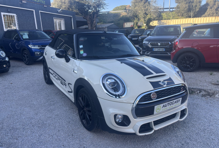 MINI Cooper S F57 CABRIOLET Finition JCW 192ch dct7