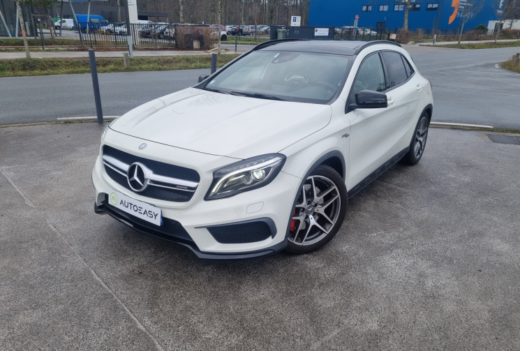 MERCEDES GLA 45 AMG 360 cv 2.0 i Turbo 4MATIC 7G-DCT * Sièges Sport chauffants * Entretien à jour 