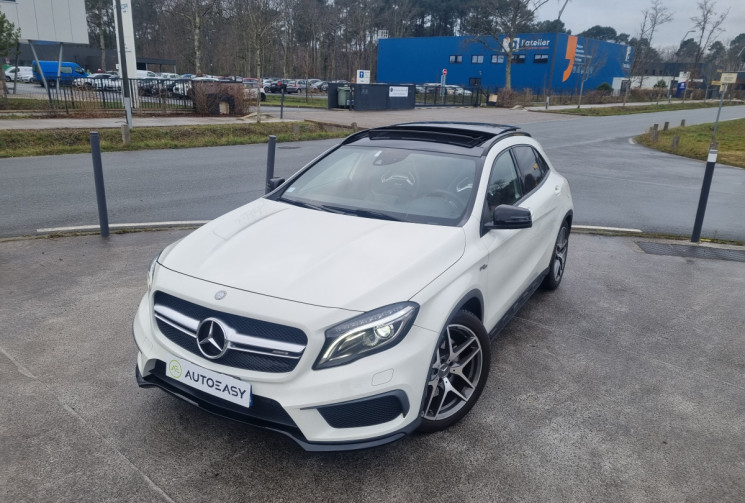 MERCEDES GLA 45 AMG 360 cv 2.0 i Turbo 4MATIC 7G-DCT * Sièges Sport chauffants * Entretien à jour 