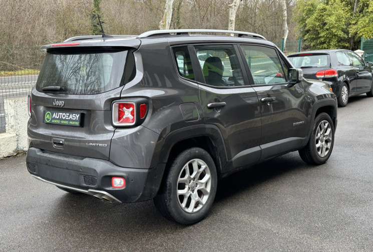 Jeep RENEGADE 1.6 CRD 120 LIMITED 2WD * ENTRETIEN ET CT OK  * GARANTIE 6 MOIS