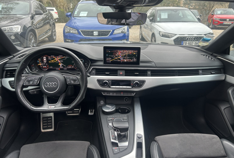 AUDI A5 II Sportback 2.0 TDI S-Tronic 190 S-line Entretien exclusif Audi Disponible / Carplay