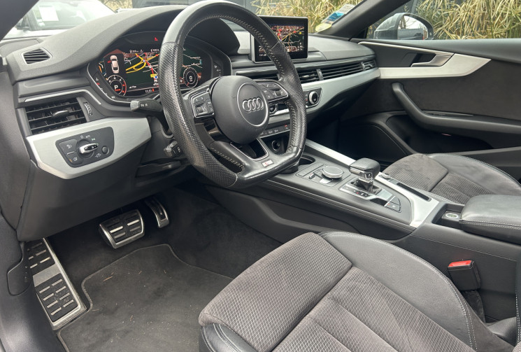 AUDI A5 II Sportback 2.0 TDI S-Tronic 190 S-line Entretien exclusif Audi Disponible / Carplay