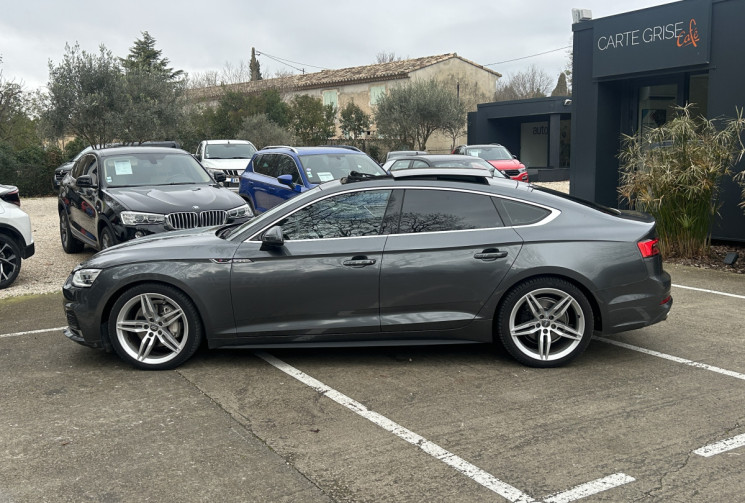 AUDI A5 II Sportback 2.0 TDI S-Tronic 190 S-line Entretien exclusif Audi Disponible / Carplay