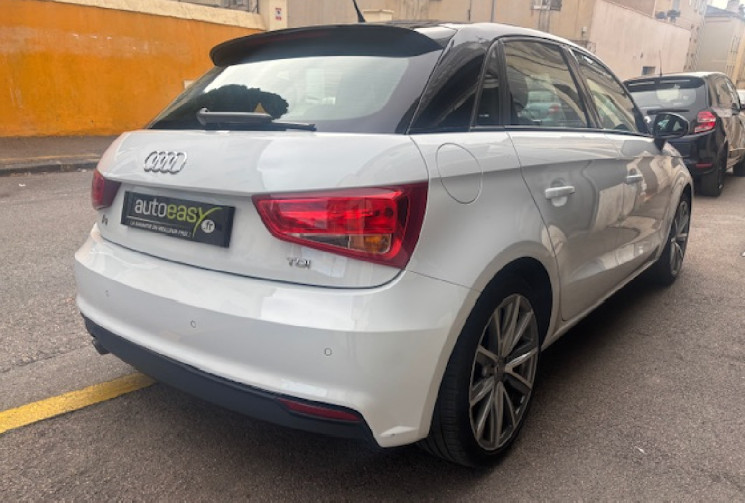 AUDI A1 SPORTBACK ambition 1.4TDI 12V S-Tronic 90 cv Boîte auto  /  BLUETOOTH / GPS / JANTES ALU /  