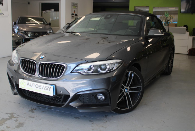 BMW SERIE 2 230i 250ch PACK M SPORT CABRIOLET BOITE AUTOMATIQUE !!!