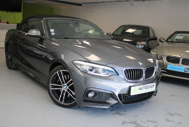 BMW SERIE 2 230i 250ch PACK M SPORT CABRIOLET BOITE AUTOMATIQUE !!!