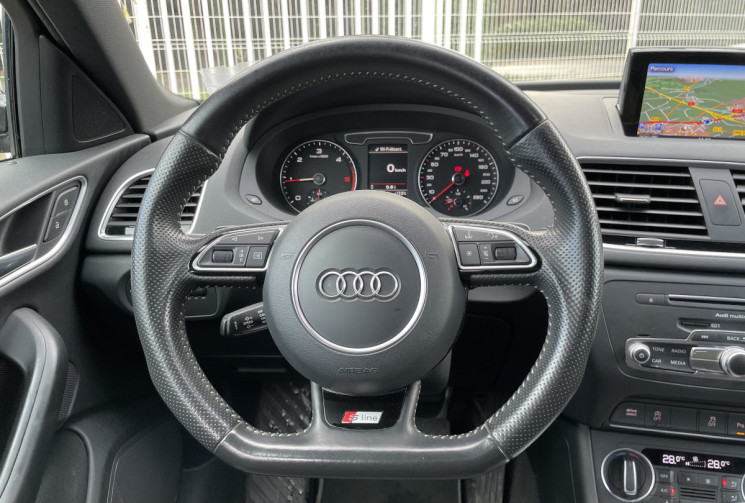 Audi Q3  2.0 TDI 150 Quattro S-Line S-Tronic 7 * Français / Full LED / Caméra / GPS