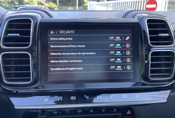 CITROEN C5 AIRCROSS 1.5 BLUEHDI 130 SHINE * Français / 2e main / Toit Ouvrant / CarPlay / Caméra