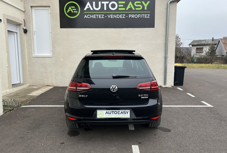 VOLKSWAGEN GOLF 7  2.0 TDI  Blue Motion S&S 150 CH CARAT