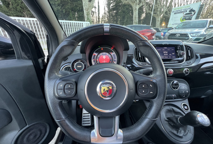 ABARTH 500 595 1.4 Turbo T-jet 145 / 1ère Main / Toit Ouvrant / Xénon / Distribution OK / Radars AR 