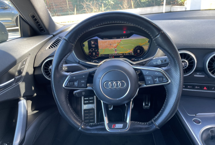 AUDI TT 2.0 TDI Ultra 184 S-LINE mk3 * Française / Virtual Cockpit / Jantes RS 19