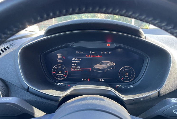 AUDI TT 2.0 TDI Ultra 184 S-LINE mk3 * Française / Virtual Cockpit / Jantes RS 19