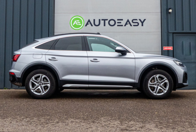 AUDI Q5 Sportback 40 TDI Attelage Toit Ouvrant Cam 360 Cuir GARANTIE 2028