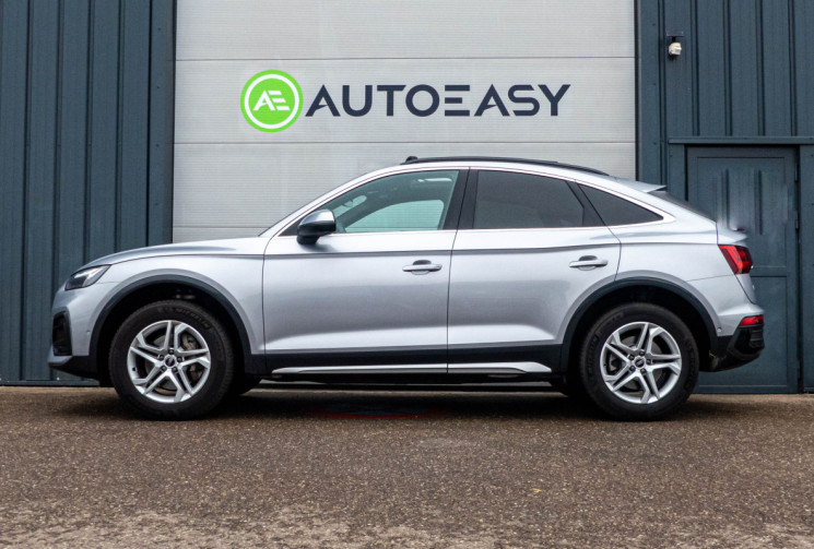 AUDI Q5 Sportback 40 TDI Attelage Toit Ouvrant Cam 360 Cuir GARANTIE 2028