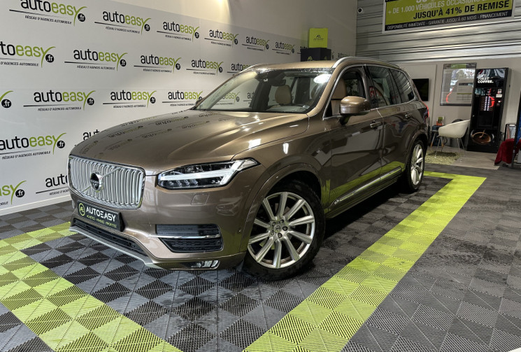 Volvo XC90 D5 AWD 225 ch Inscription Luxe Geartronic 7 places