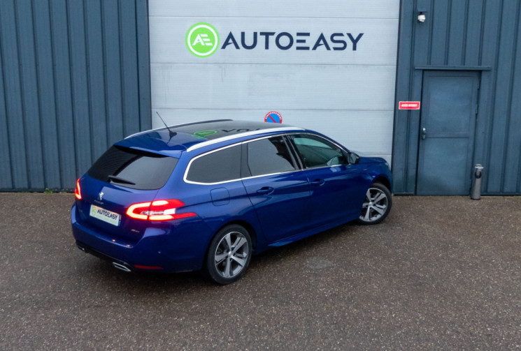 Peugeot 308 SW 1.5 BlueHDI 130 GT-Line Attelage Toit Pano Cam Angles mort Sièges chauffants Massants