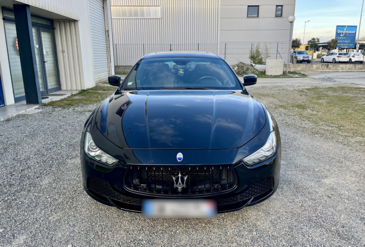 MASERATI GHIBLI 3.0 V6 410ch S Q4 FULL BLACK