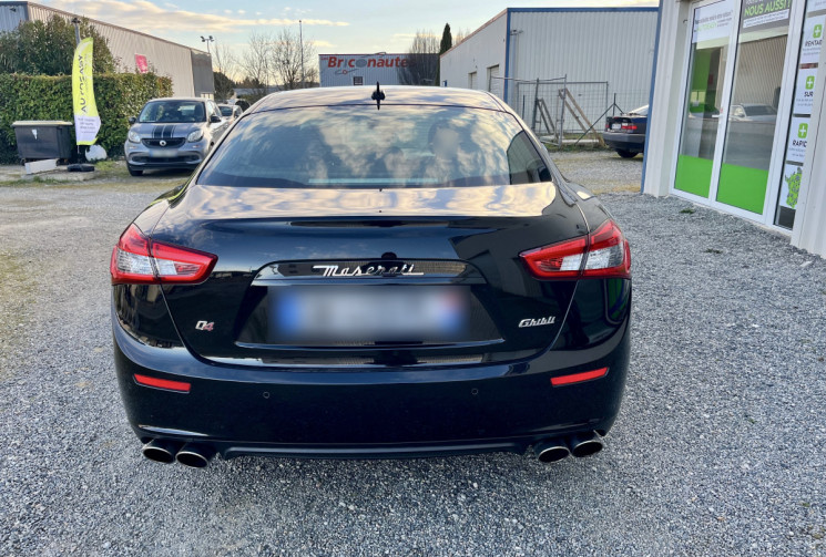 MASERATI GHIBLI 3.0 V6 410ch S Q4 FULL BLACK