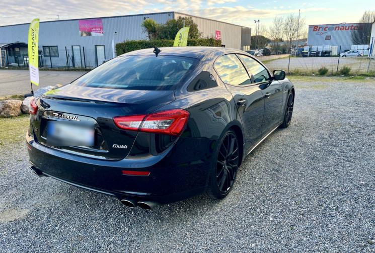 MASERATI GHIBLI 3.0 V6 410ch S Q4 FULL BLACK