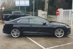 Audi A5 Coupé 45 TFSI QUATTRO 245 DESIGN LUXE HYBRID / 1°Main France / ATTELAGE / INDUCTION