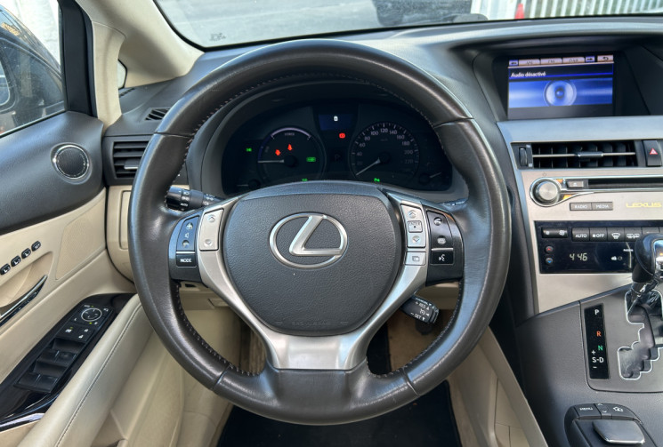 LEXUS RX III 450H 250 Ch 2WD PACK LUXE !! ENTRETIEN LEXUS !! * CUIR BEIGE * TOIT OUVRANT