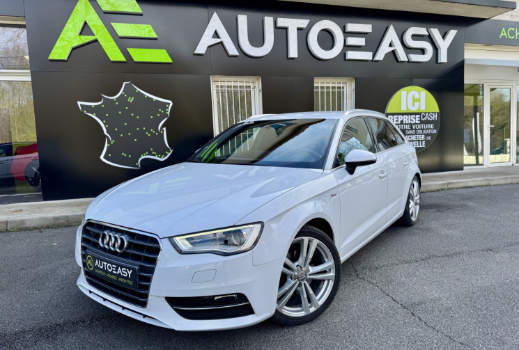 AUDI A3 SPORTBACK S-line 1.4 TFSi 122 ch / Xenon / Sieges chauffants / Carnet d'entretien / Garantie