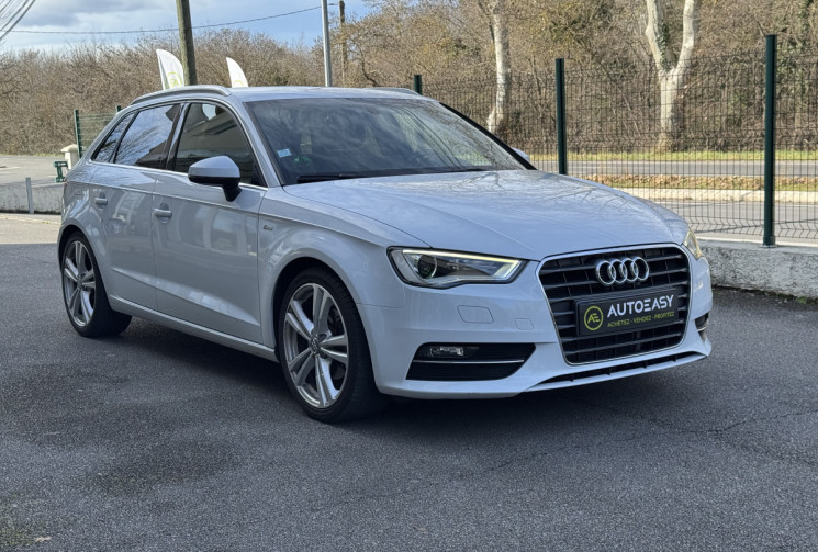 AUDI A3 SPORTBACK S-line 1.4 TFSi 122 ch / Xenon / Sieges chauffants / Carnet d'entretien / Garantie