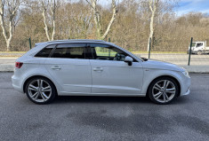 AUDI A3 SPORTBACK S-line 1.4 TFSi 122 ch / Xenon / Sieges chauffants / Carnet d'entretien / Garantie