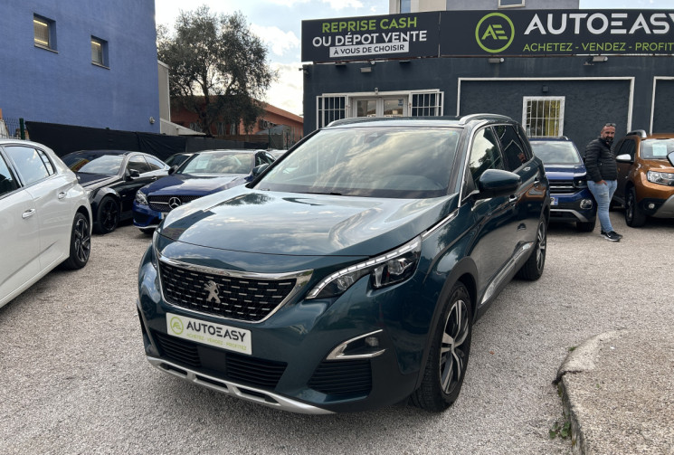 PEUGEOT 5008 II 2.0 BLUEHDI 180 Ch Allure Business EAT8 7 places * CAMERA * CARPLAY * GPS