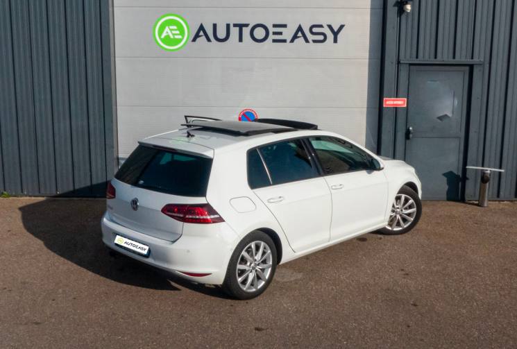 VOLKSWAGEN GOLF  VII 1.4 TSI 150 DSG Carat toit ouvrant LED entretien 100% VW