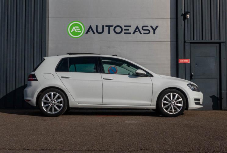 VOLKSWAGEN GOLF  VII 1.4 TSI 150 DSG Carat toit ouvrant LED entretien 100% VW